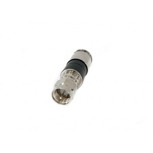 PV11U Conector F-Macho Coaxial RG11 Universal Niquelado